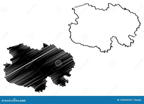 Qinghai Province Map Vector Stock Vector - Illustration of qinghai ...