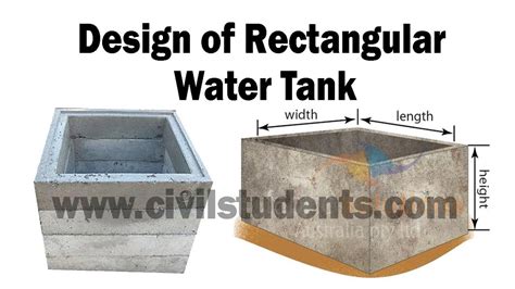 Water Tank Design / Reinforced concrete water tanks are constructed for ...