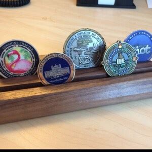 Military Challenge Coin Display Rack Coin Holder Solid - Etsy