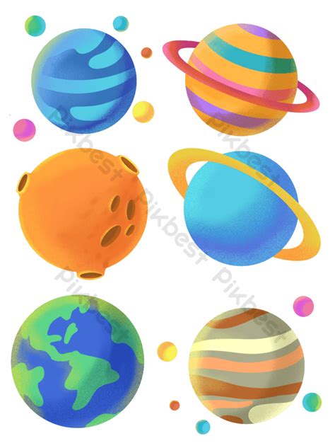 Vector Planet Planet Illustration PNG Images | PSD Free Download - Pikbest