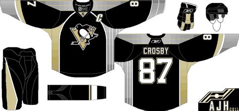 AJH Hockey Jersey Art: Pittsburgh Penguins Alternate Jersey Concept