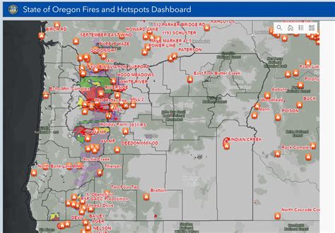 Oregon Fire Map 2024 Live - Aile Lorene