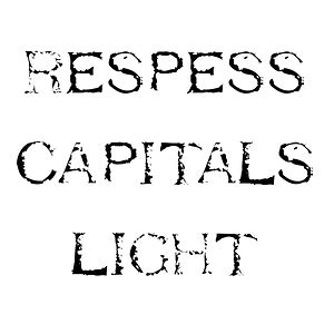 Respess Capitals Medium | Creazilla