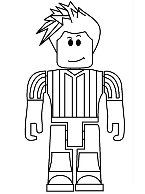 Roblox Avatar Coloring Pages Free Printable Coloring Pages | Images and ...