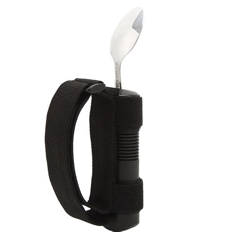 Adaptive Eating Utensils Slip Resistant Handle Parkinson Eating Spoon for Adults Elderly ...