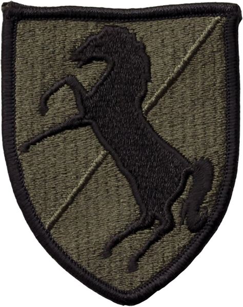 Amazon.com: 11th Armored Cavalry Regiment Patch Subdued: Clothing