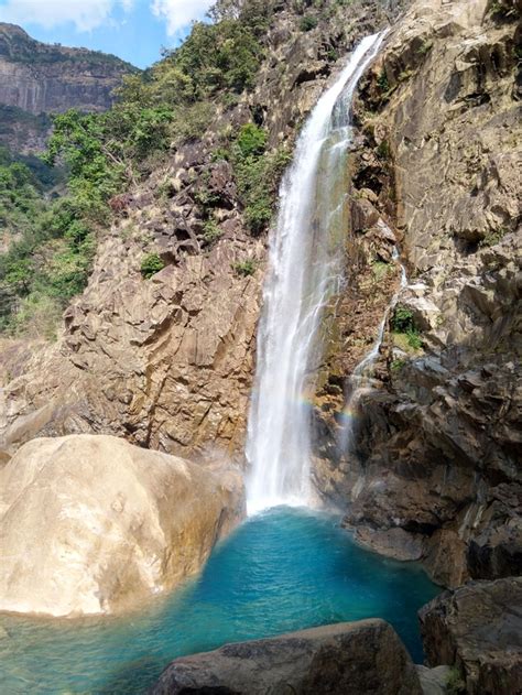 Rainbow Falls Meghalaya India x - Photorator