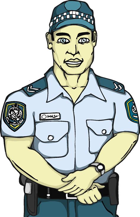 You Helped Toby Cross The Road Safely - Police Officer Clipart - Full Size Clipart (#920133 ...