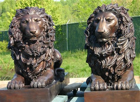 Lion Statue for House,Lion Statue Pair,Lion Statues in Front of House