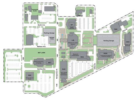 Tcu Campus Map Parking