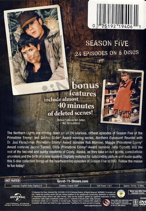 Northern Exposure: Season 5 on DVD Movie