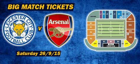 Arsenal Tickets For Sale :Leicester Fan TV