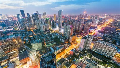 Chengdu Skyline aerial view | Aerial view, Chengdu, Skyline