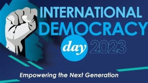 International Day of Democracy 2023: Date, history, significance, celebration - Hindustan Times