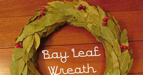 From Woo to You: DIY: Bay Leaf Wreath