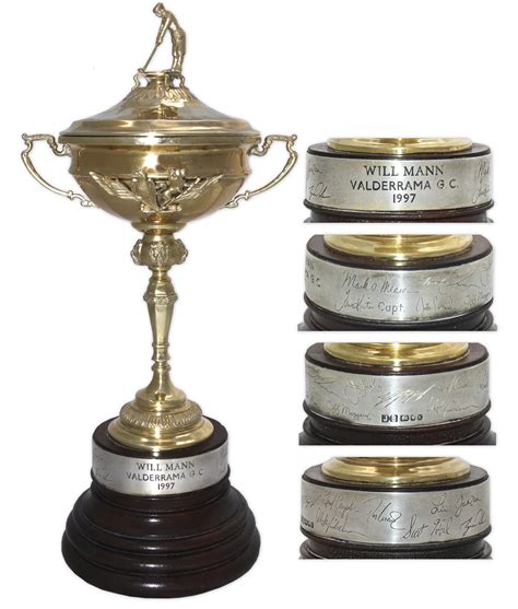 Lot Detail - Ryder Cup Trophy From the 1997 Championship -- One of the Few Official Trophies ...