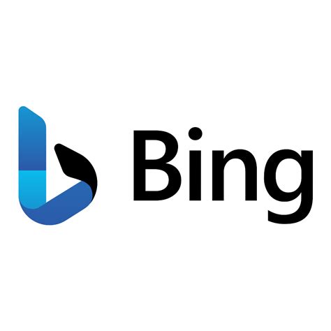 Download Wallpapers Bing Logo Blue Metal Background S - vrogue.co