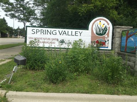 Spring Valley is a small nature center. The paths are easy, and there ...