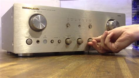 Marantz PM7200 - Knob Feel Review - YouTube