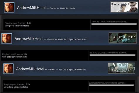 Speaking of Half Life achievements, recently finished off all of them : r/HalfLife