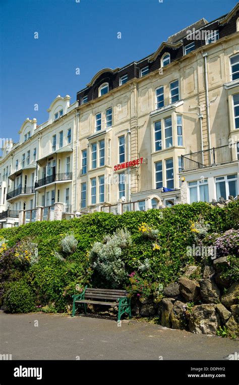 Seafront Hotels, Weston-Super-Mare, Somerset, England Stock Photo - Alamy