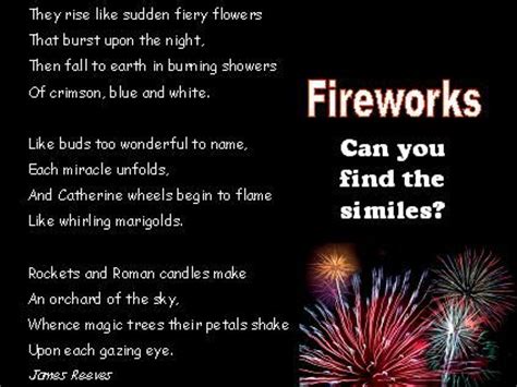 24 best Firework Poems images on Pinterest | Firework poems, Fireworks ...