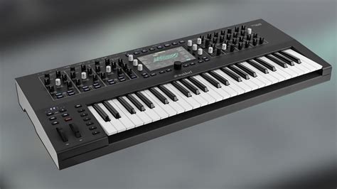 Waldorf Iridium Keyboard with polyphonic aftertouch keys and more hands-on control