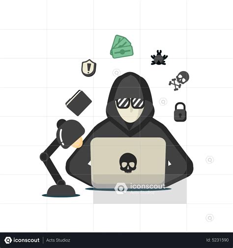 Hacker Animated Icon download in JSON, LOTTIE or MP4 format