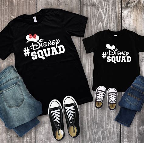 Disney Squad Shirt Disney Family Shirts Disney Group | Etsy España | Disney shirts for family ...