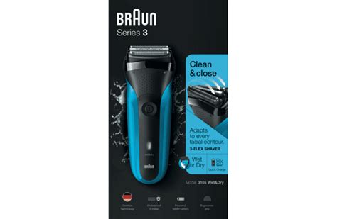 Braun Series 3 Wet & Dry Shaver 310S