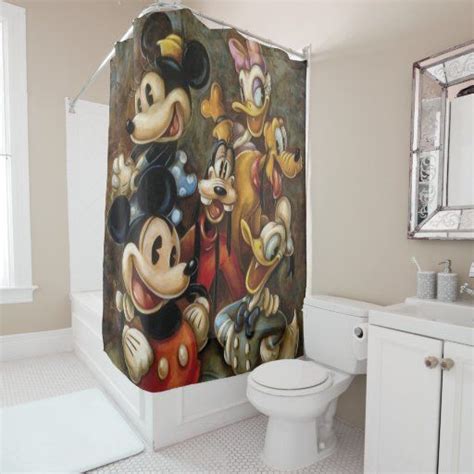 Disney ''Mickey Mouse and Friends Shower Curtain