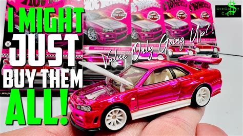 INVEST NOW! Hot Wheels Pink Party Nissan Skyline R34 RLC - Convention ...