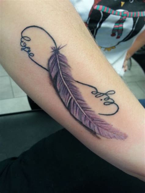 Infinity feather tattoo | Tattoos | Pinterest | Infinity tattoo ...