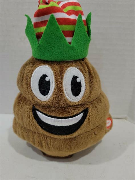 Animated Chocolate Poop Emoji Plush Dancing Singing Farting Christmas ...