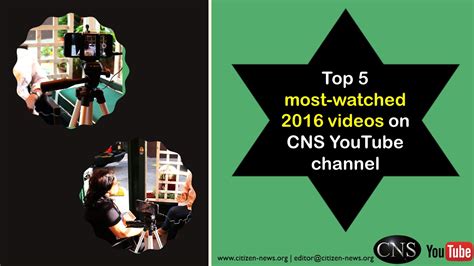 CNS: [CNS Rewind] Top 5 most-watched 2016 videos on CNS YouTube channel