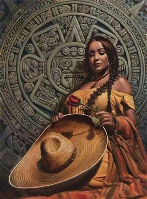 Aztec Artwork, Mexican Artwork, Chicano Love, Chicano Art, Mexican Art ...