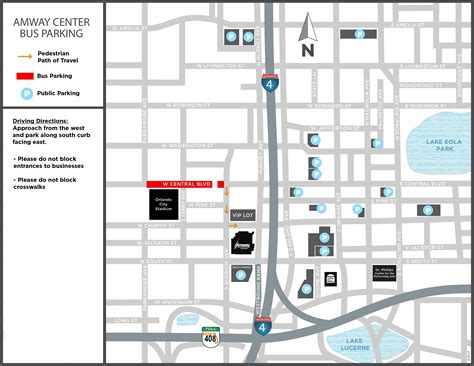 Directions and Parking | Amway Center