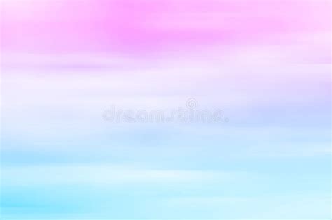 Blurred Sky at Sunset. Pink To Blue, Pastel Tones, Gradient Stock Photo - Image of pink, blur ...