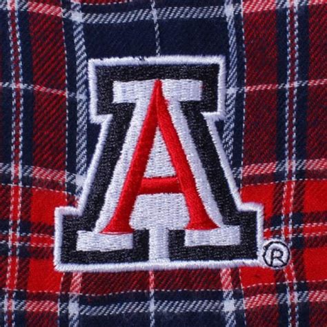 Arizona Wildcats Roster Flannel Pajama Pants - Navy Blue/Red ...