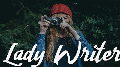 Lady Writer Font Family : Download Free for Desktop & Webfont