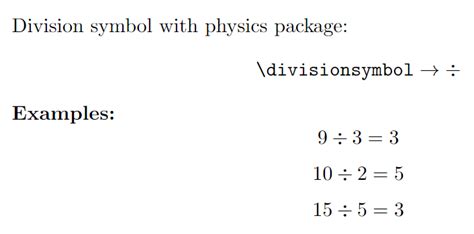 How to write division (÷, ⨸) symbol in LaTeX? - CodeSpeedy