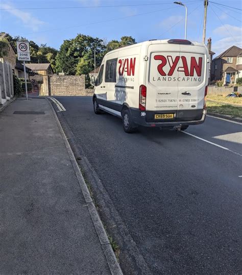 Ryan Landscaping white van, Rowan Way,... © Jaggery cc-by-sa/2.0 ...