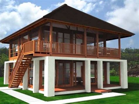 Modern Kampung house | Village house design, House exterior, Wooden ...