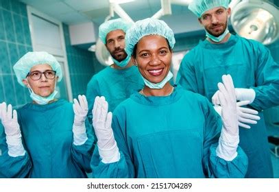 Hospital Medical Surgery Team Ready Operation Stock Photo 2274160407 ...