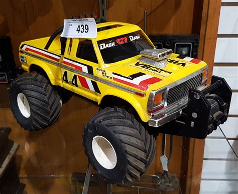 RARE 1980'S RADIO SHACK RC MONSTER TRUCK 4X4