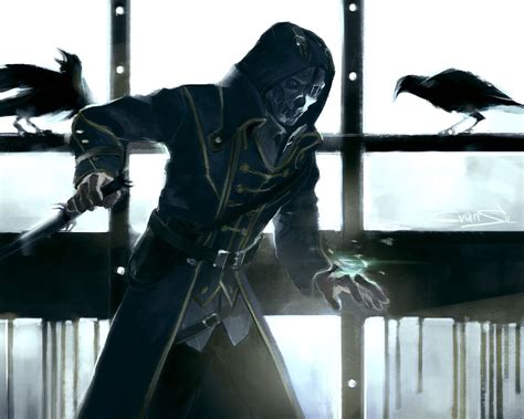 Corvo Attano from Dishonored a Crow among Crows | Game-Art-HQ