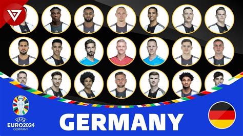 Germany Euro 2024 Roster - Elsa Suzanne