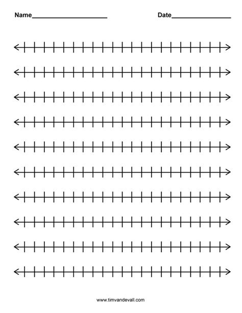 45 best Number Lines images on Pinterest | Number lines, Math ...