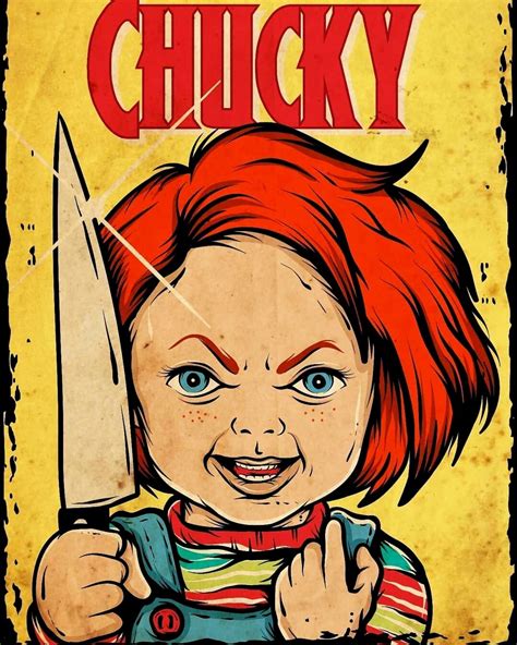 Chucky Horror Movie, Chucky Movies, Best Horror Movies, Horror Cartoon, Dope Cartoon Art, Horror ...