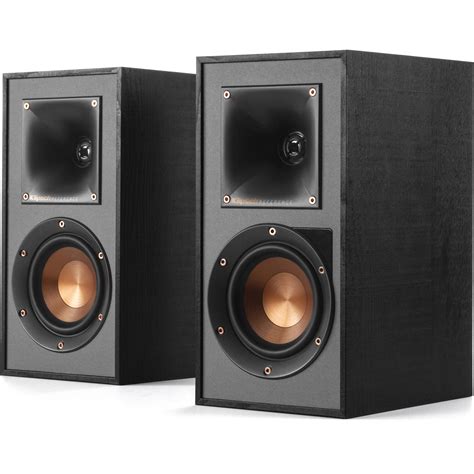 Klipsch R-41PM 2-Way Powered Bluetooth Bookshelf Speakers